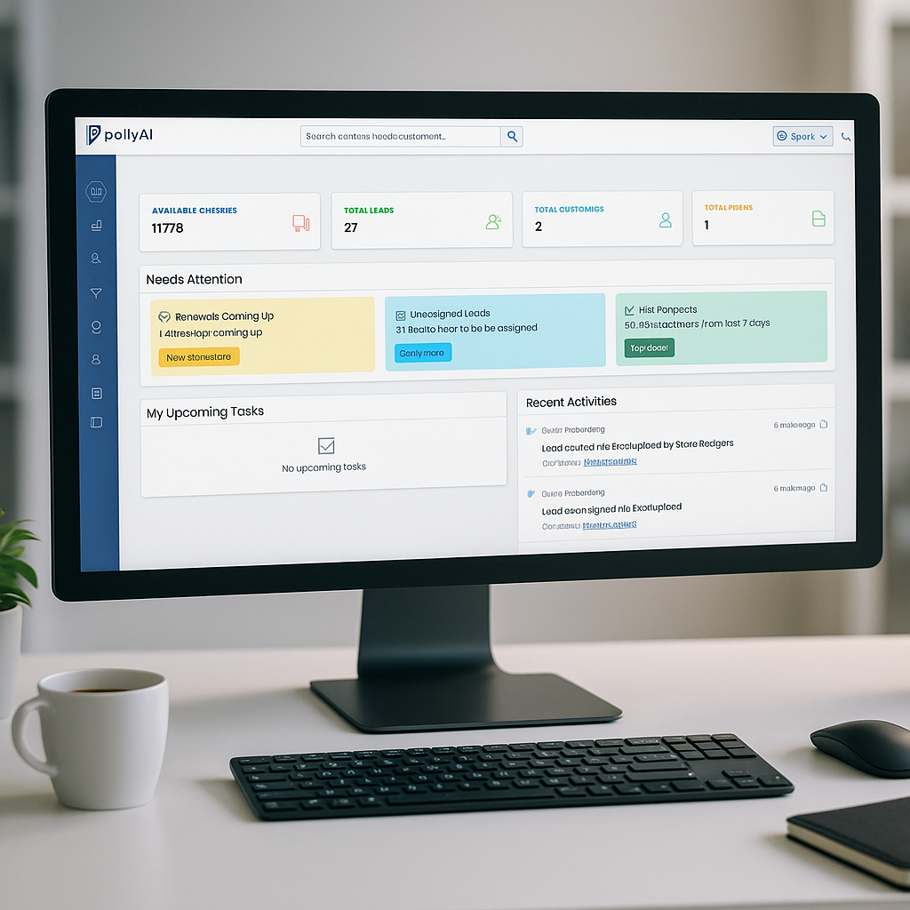 The old manual way of doing insurance with spreadsheets
